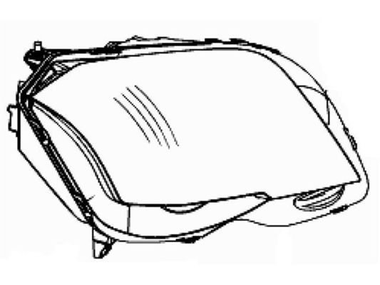 2048208959 MERCEDES-BENZ GLK-CLASS (X204) 의 전등