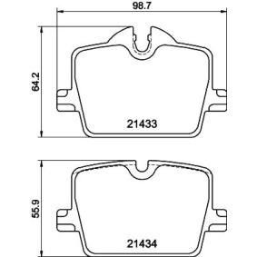BMW 34206888832 차체 부품 브레이크 패드 세트